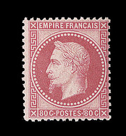 * N°32 - Mini Trace D'angle - Jolie Nuance - TB - 1863-1870 Napoléon III Lauré