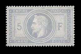 * N°33 - 5F Empire - Signé Calves Et Brun - TB - 1863-1870 Napoléon III Con Laureles