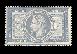 * N°33 - 5F Empire - Fraîcheur Postale - Plusieurs Signatures - TB - 1863-1870 Napoleone III Con Gli Allori