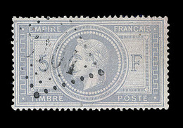 O N°33 - 5F Empire - Signé Brun - TB - 1863-1870 Napoleon III Gelauwerd