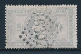 O N°33 - Obl. GC 6307 - TB - 1863-1870 Napoleon III Gelauwerd