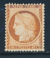 ** N°38 - 40c Orange - TB - 1870 Assedio Di Parigi