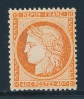 * N°38 - 40c Orange - B/TB - 1870 Siège De Paris