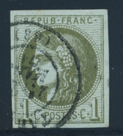 O N°39C - Obl. Càd - TB - 1870 Bordeaux Printing