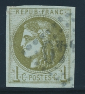 O N°39C - Report 3 - TB - 1870 Bordeaux Printing