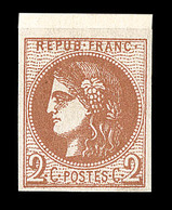 * N°40B - BDF - TB - 1870 Ausgabe Bordeaux