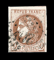 O N°40Bb - 2c Marron - TB - 1870 Emission De Bordeaux