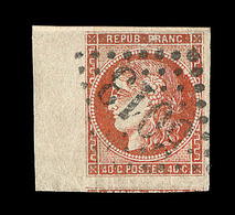 O N°48d - 40c Rouge Sang Clair - Voisin + Grd BDF - Obl. GC 5013 (Blidah) - 1 Point Clair - Sinon Luxe - 1870 Ausgabe Bordeaux