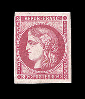 * N°49b - Rose Vif - TB - 1870 Emission De Bordeaux