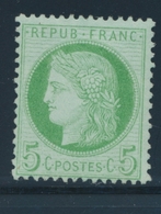 * N°53 - 5c Vert Jaune - TB - 1871-1875 Cérès