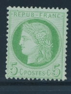 * N°53 - 5c Vert Jaune - TB - 1871-1875 Ceres