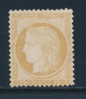 * N°55 - 15c Bistre - TB - 1871-1875 Ceres