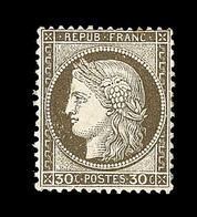 * N°56a - 30c Brun Foncé - TB - 1871-1875 Ceres