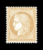 ** N°59 - 15c Bistre - Signé Calves - TB - 1871-1875 Ceres