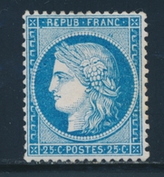 * N°60A - 25c Bleu - TB - 1871-1875 Ceres