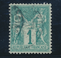 O N°61 - TB - 1876-1878 Sage (Type I)