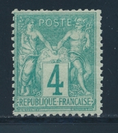 * N°63 - 4c Vert - TB - 1876-1878 Sage (Typ I)