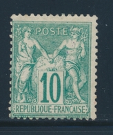 * N°65 - 10c Vert - TB - 1876-1878 Sage (Typ I)