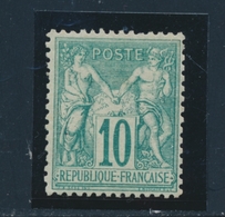 * N°65 - 10c Vert - TB - 1876-1878 Sage (Tipo I)