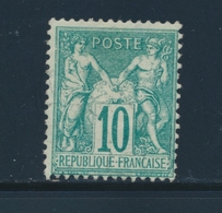 * N°65 - 10c Vert - TB - 1876-1878 Sage (Typ I)