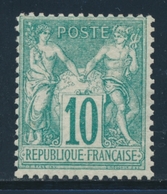 * N°65 - 10c Vert - TB - 1876-1878 Sage (Typ I)