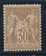 * N°69 - 30c Brun Clair - Signé Brun - TB - 1876-1878 Sage (Type I)