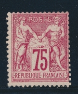 * N°71 - 75c Carmin - TB - 1876-1878 Sage (Typ I)