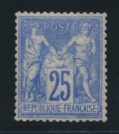 ** N°78 - 25c Outremer - TB - 1876-1878 Sage (Typ I)