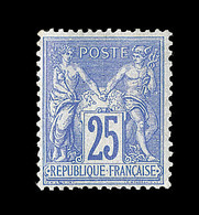 * N°78 - 25c Outremer - Bon Centrage - TB - 1876-1878 Sage (Type I)