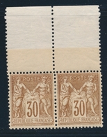 * N°80 - Paire - BDF Intégral - TB - 1876-1878 Sage (Type I)