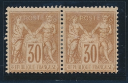 * N°80 - Paire - TB - 1876-1878 Sage (Type I)