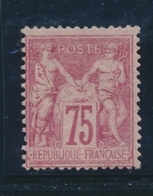 (**) N°81 - 75c Rose - TB - 1876-1878 Sage (Type I)