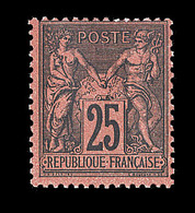 * N°91 - Grande Fraîcheur - Signé Behr - TB - 1876-1878 Sage (Typ I)