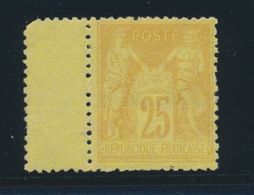 ** N°92 - 25c Bistre S/jaune - TB - 1876-1878 Sage (Type I)