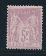 * N°95 - 5F - TB - 1876-1878 Sage (Type I)