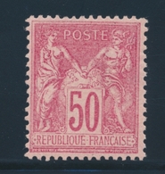 ** N°98 - 50c Rose - TB - 1876-1878 Sage (Typ I)