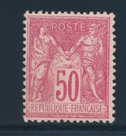 * N°98 - 50c Rose - TB - 1876-1878 Sage (Type I)