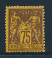 * N°99 - 75c - TB - 1876-1878 Sage (Type I)