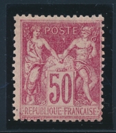 * N°104 - 50c Rose - TB - 1876-1878 Sage (Typ I)