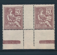 ** N°113 - Paire Avec Pont - Signé Calves - TB - 1900-02 Mouchon