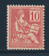 ** N°116 - 10c Rouge - Bon Centrage - TB - 1900-02 Mouchon