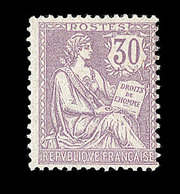 ** N°128 - 30c Violet - TB - 1900-02 Mouchon