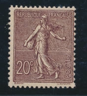 ** N°131a - TB - 1903-60 Semeuse Lignée