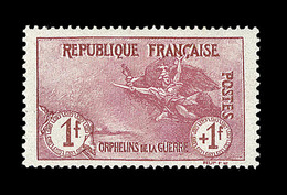 ** N°154 - 1F+1F Orphelin - TB/SUP - Unused Stamps