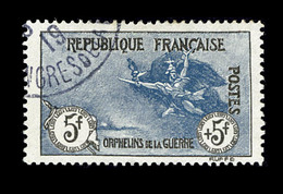 O N°155 - 5F+5F Orphelin - Signé Brun - TB - Unused Stamps