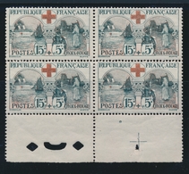 ** N°156 - Bloc De 4 - BDF Complet Avec Perfo De Contrôle + Croix De Repère - TB - Unused Stamps