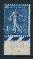 ** N°205 - BDF - Bleu Métallique - Signé - TB - Unused Stamps