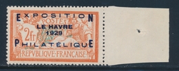 ** N°257A - Expo Havre - TB - Unused Stamps