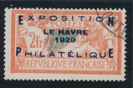 O N°257A - Cachet Angle Expo - TB - Unused Stamps