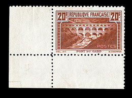 ** N°262B - 20F Pont Du Gard - Dent. 11 - TB - Unused Stamps